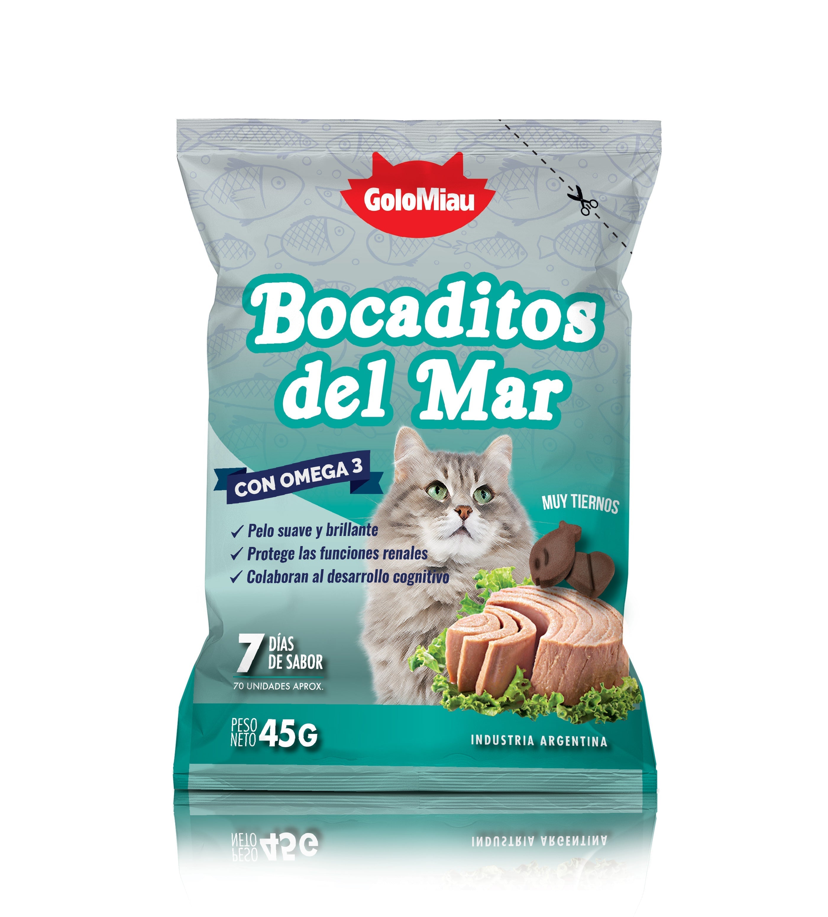 Bocaditos del Mar Golomiau Gatos