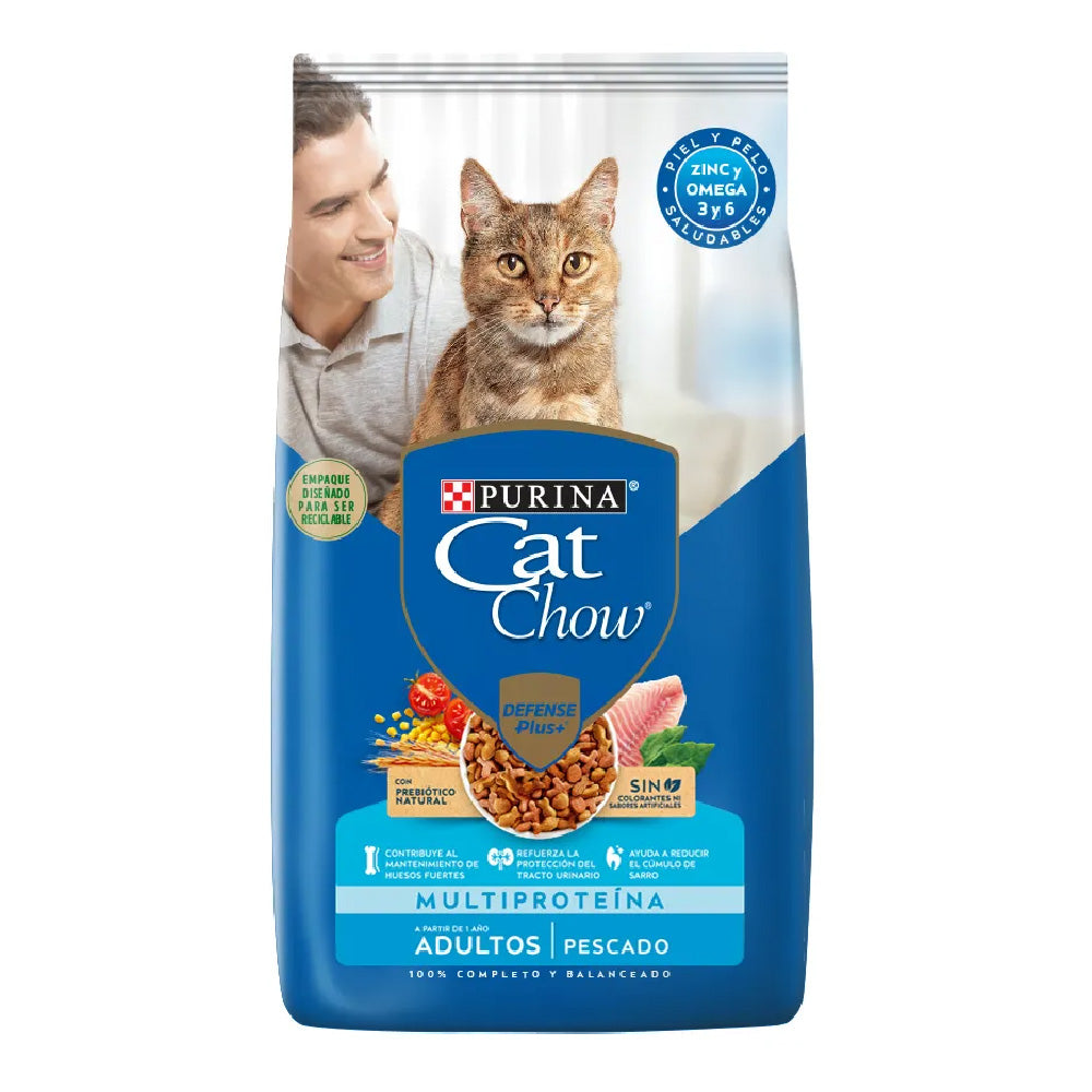 Alimento Cat Chow Gato Adulto sabor Pescado