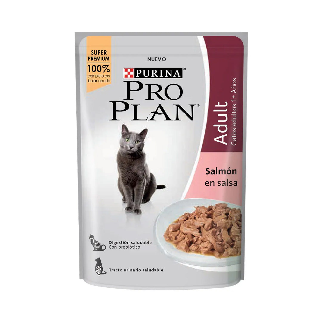 Pouch Pro Plan Gato Adulto Salmón