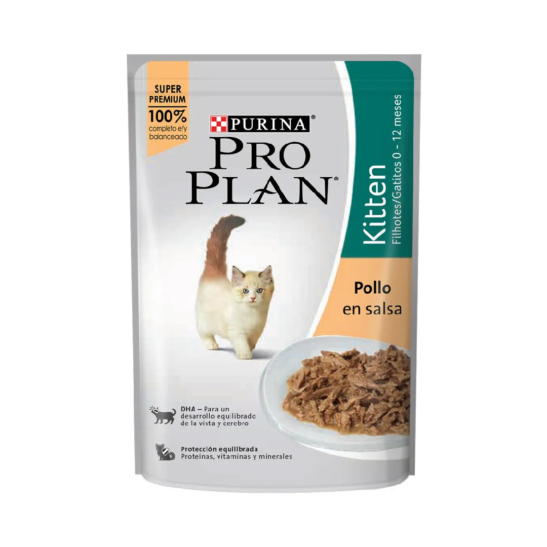 Pouch Pro Plan Gatito Kitten Pollo