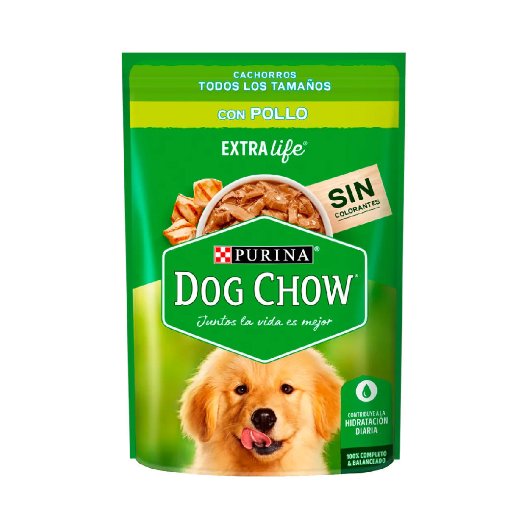 Pouch Dog Chow Perro Cachorro Pollo