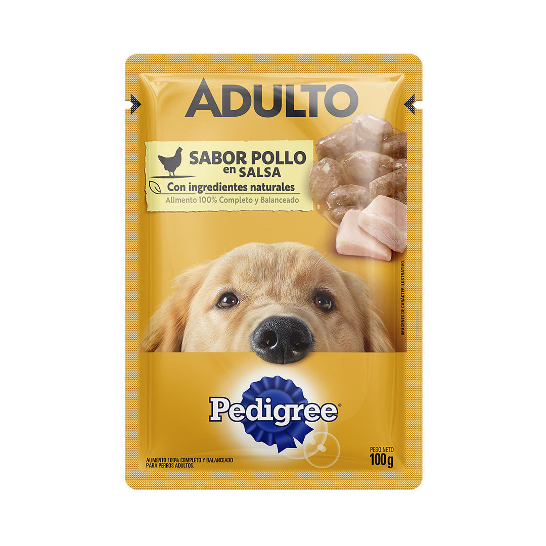 Pouch Pedigree Perro Adulto Pollo