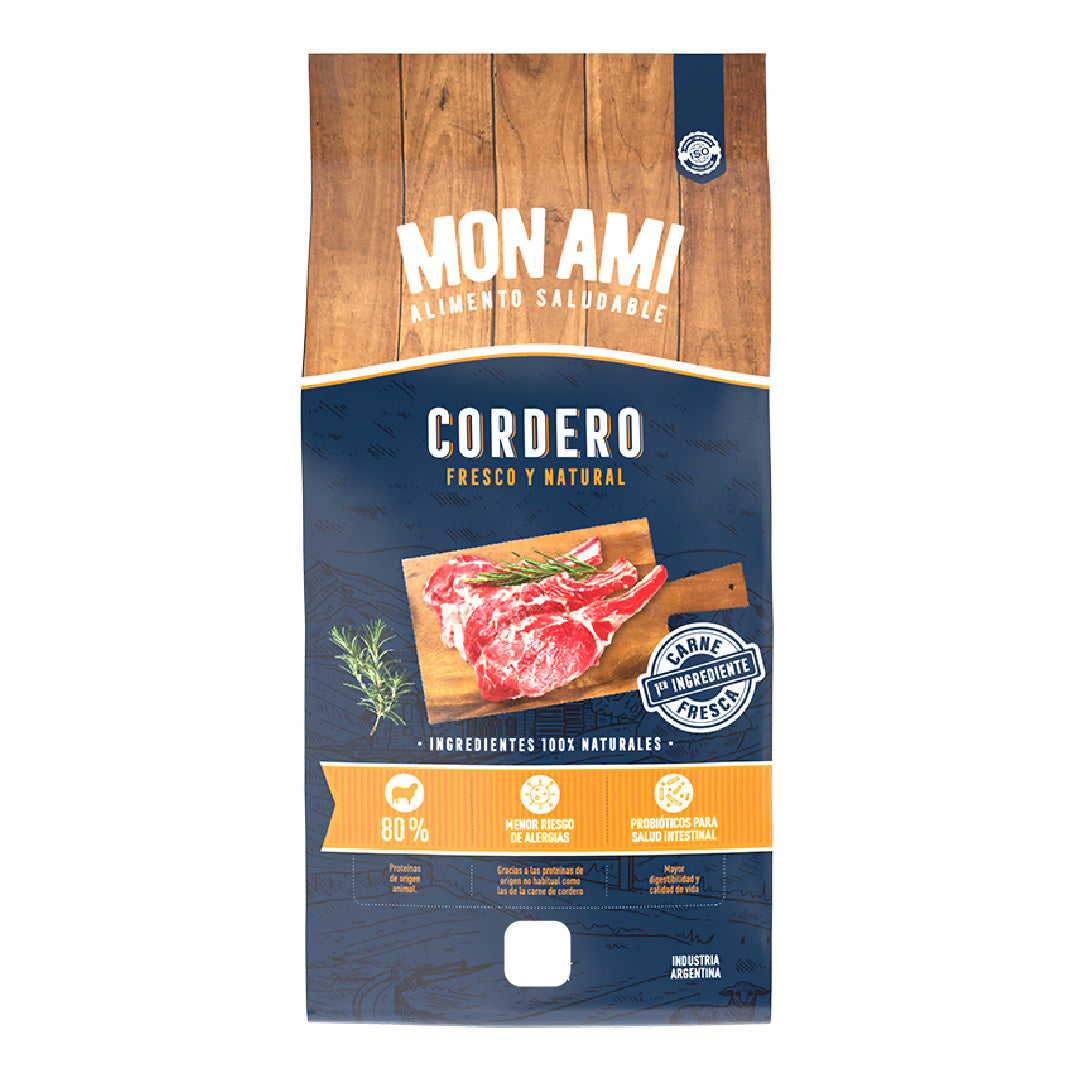 Alimento Mon Ami Perro Adulto Cordero