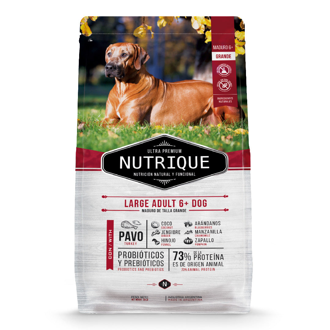 Alimento Nutrique Perro Adulto Senior Grande