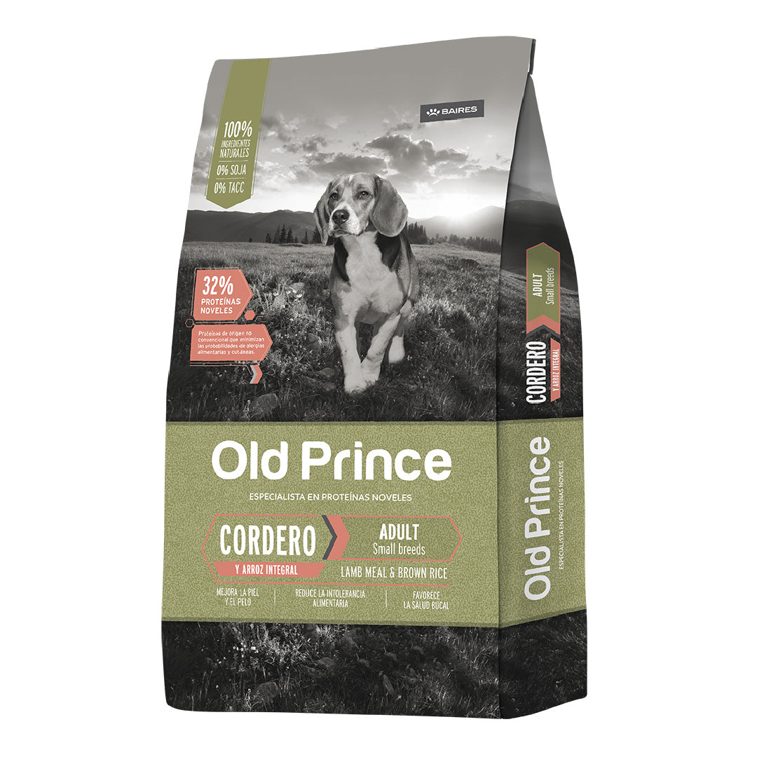Alimento Old Prince Perro Adulto Pequeño Cordero y Arroz