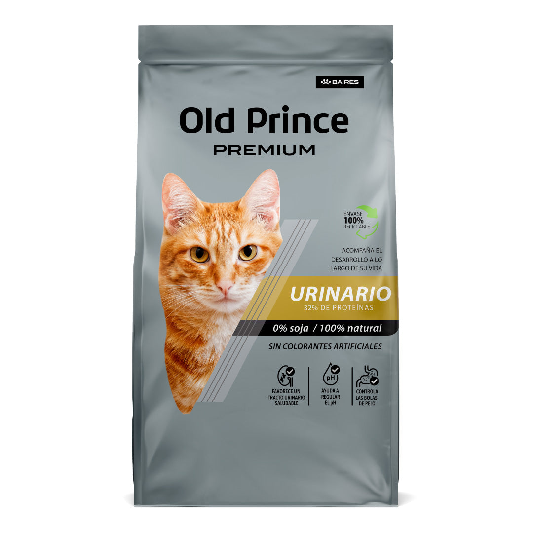 Alimento Old Prince Premium Gato Adulto Urinario