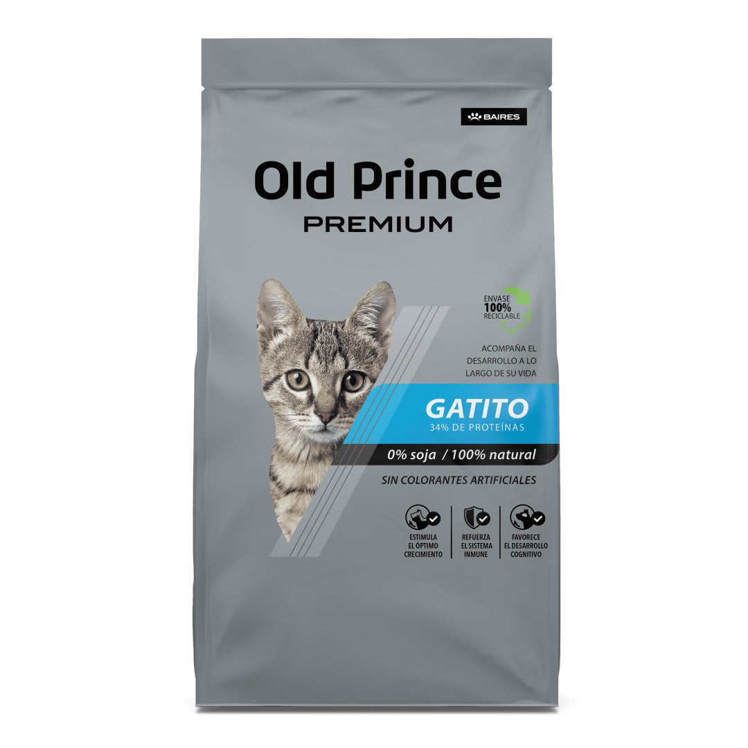 Alimento Old Prince Premium Gatito Cachorro