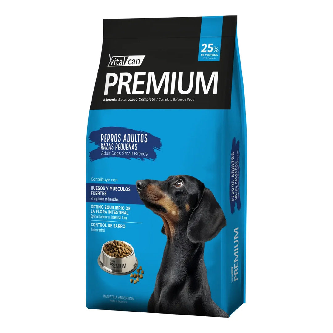 Alimento Vitalcan Premium Perro Adulto Pequeño 20+2kg