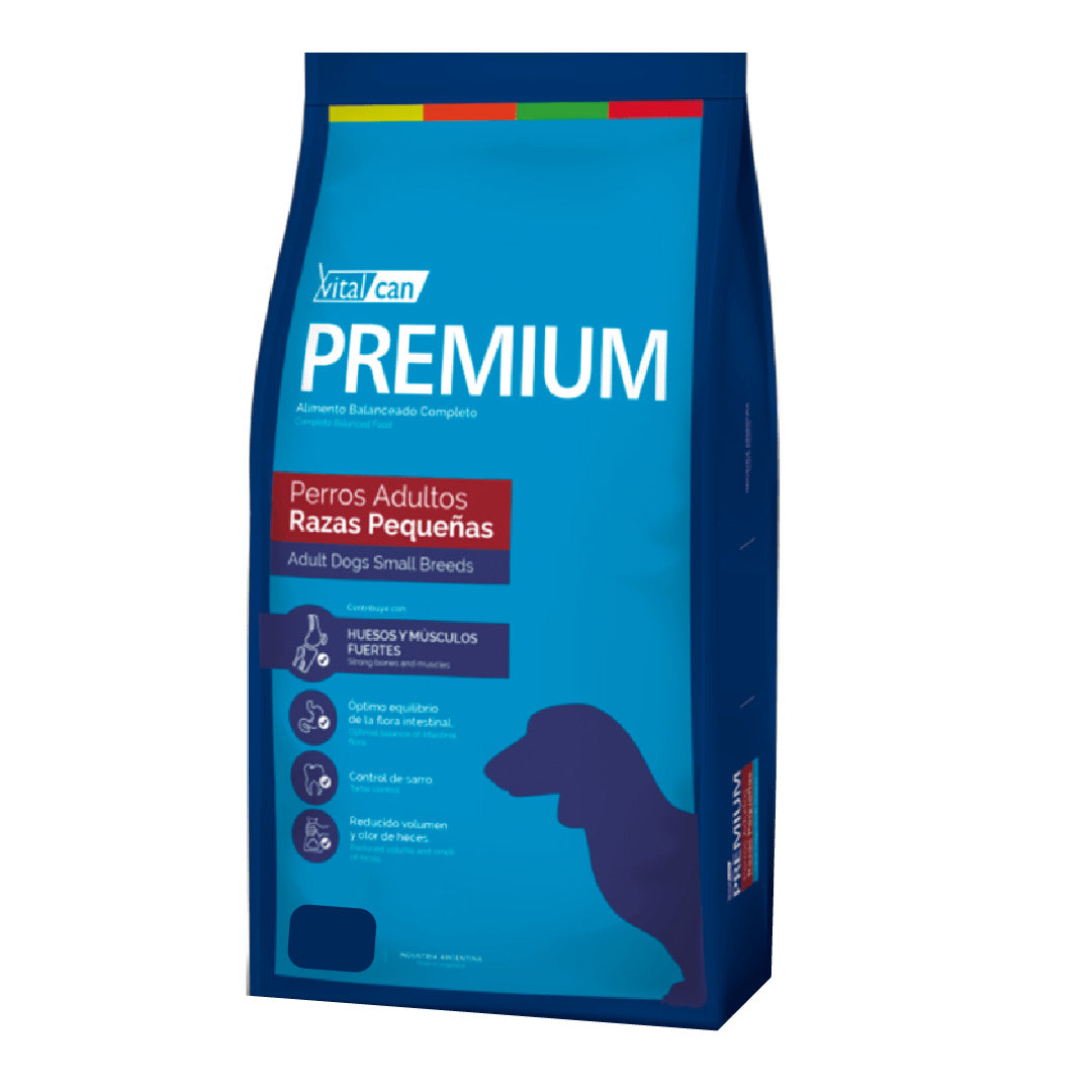 Alimento Vitalcan Premium Perro Adulto Pequeño