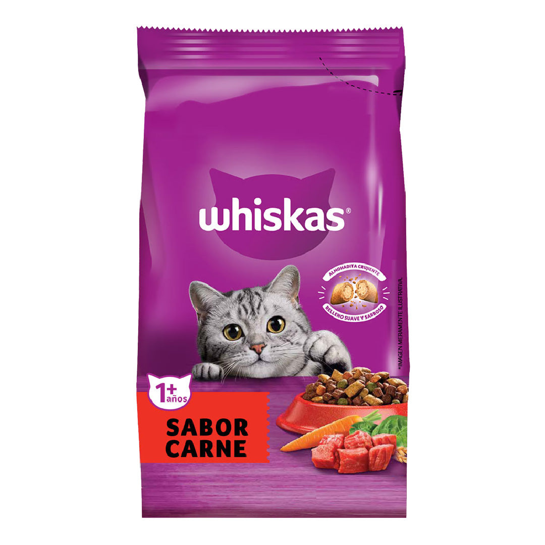 Alimento Whiskas Gato Adulto Carne