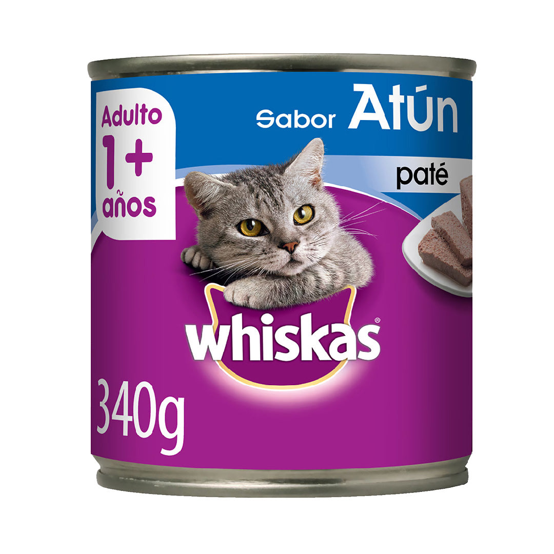 Lata Whiskas Gato Adulto Atún