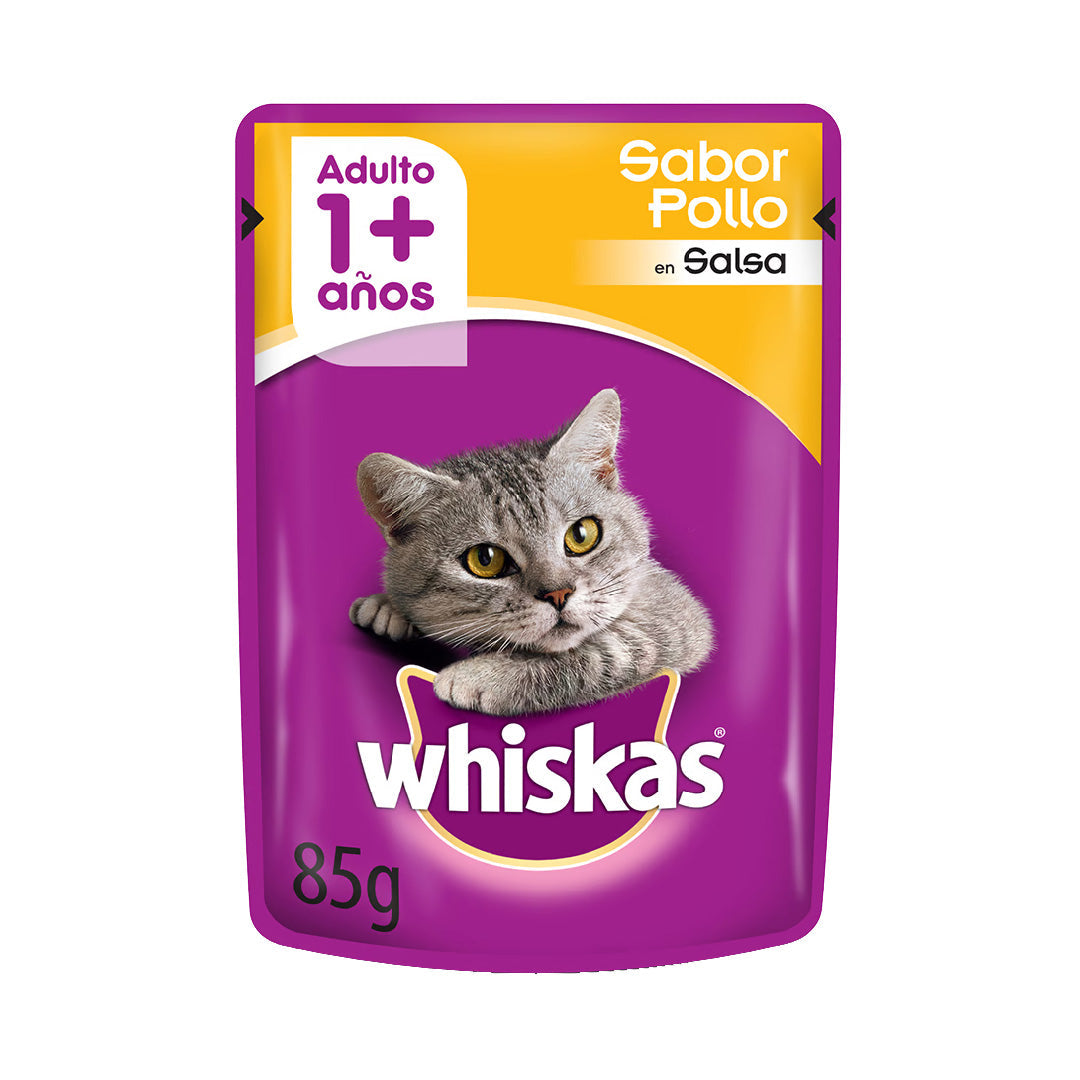 Pouch Whiskas Gato Adulto Pollo