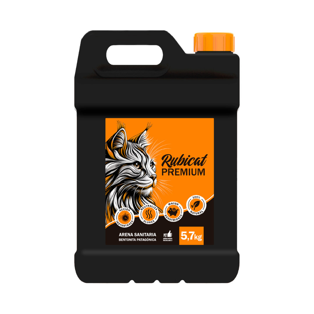 Bidón Piedras Arena Sanitaria Aglutinante Rubicat Premium