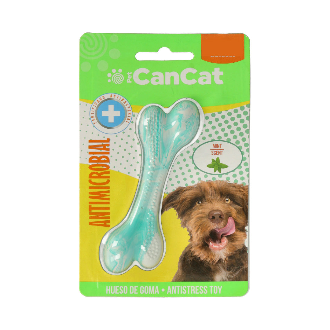 Hueso de Goma Antimicrobial sabor Menta