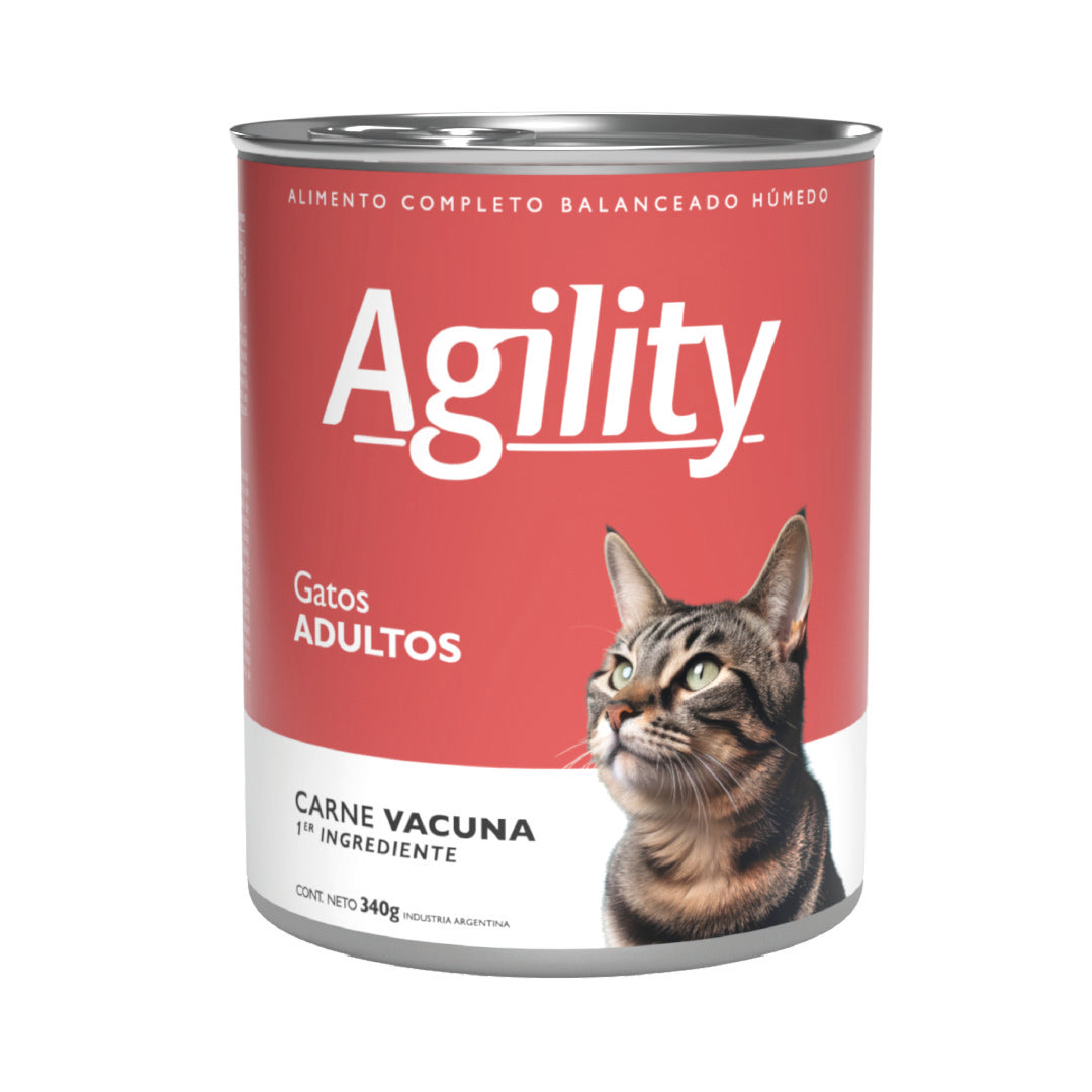 Lata Agility Gato Adulto Carne