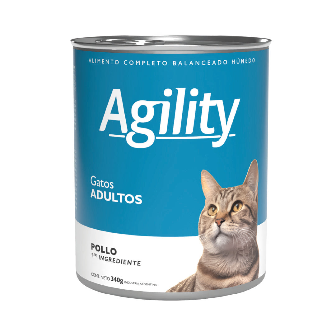 Lata Agility Gato Adulto Pollo