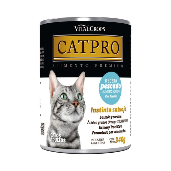 Lata CatPro Gato Adulto Pescado Sardina