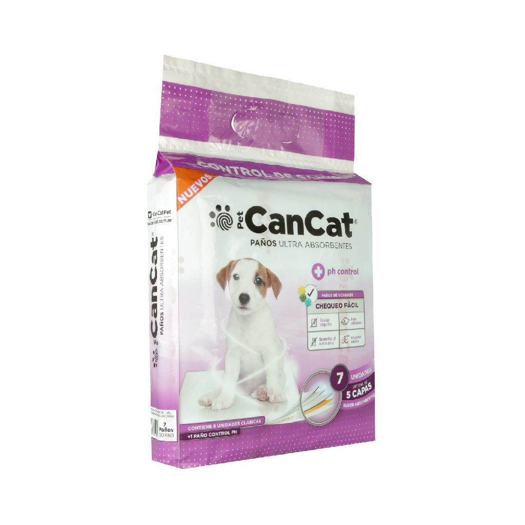 Paños Educativos CanCat Control PH x 7 unidades