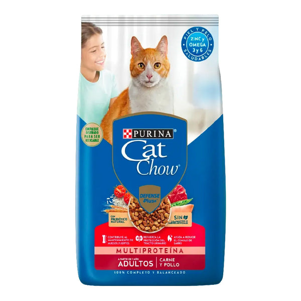 Alimento Cat Chow Gato Adulto Carne y Pollo