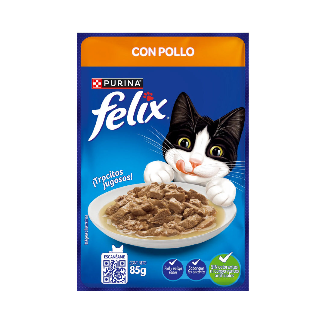 Pouch Felix Gato Pollo