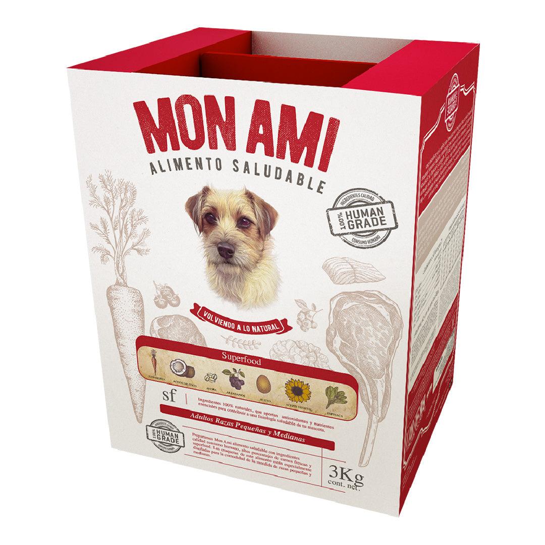 Alimento Mon Ami HG Perro Adulto Pequeño y Mediano