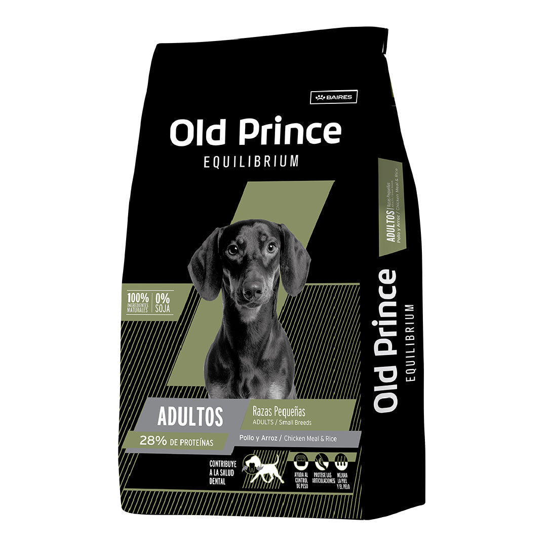 Alimento Old Prince Equilibrium Perro Adulto Pequeño 15+2kg