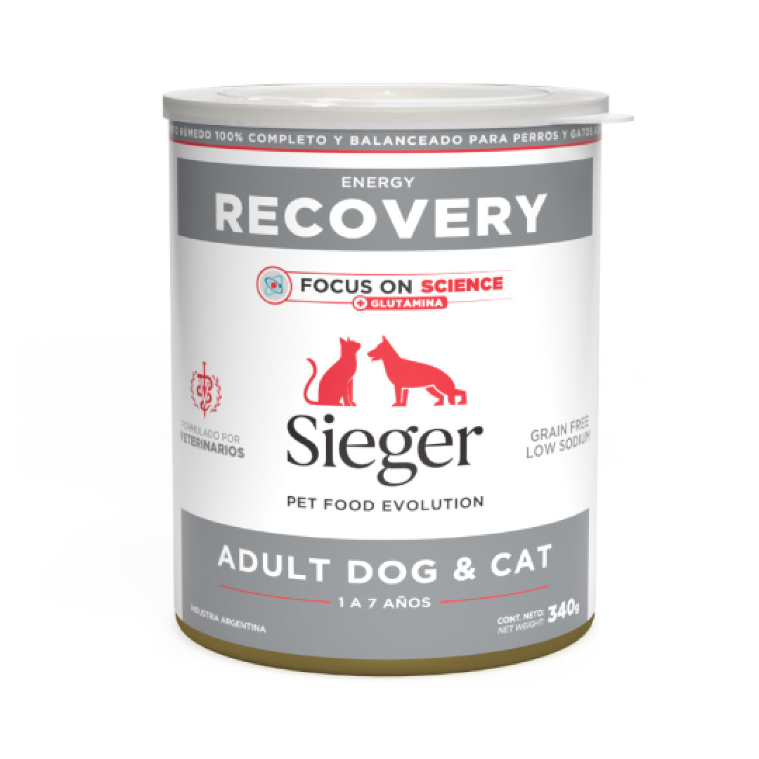 Lata Sieger Perro o Gato Adulto Energy Recovery