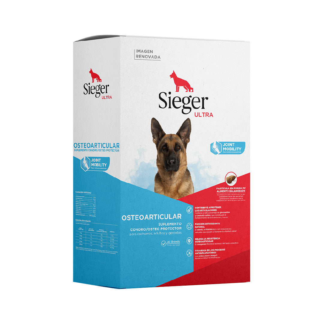 Caja Alimento Sieger Ultra Perro Osteoarticular