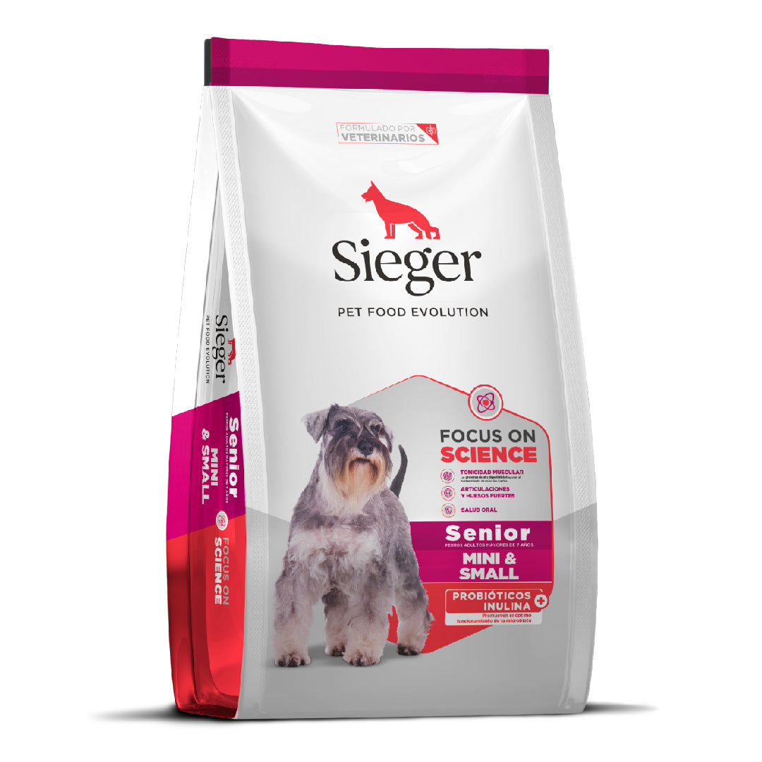 Alimento Sieger Perro Adulto Senior Pequeño