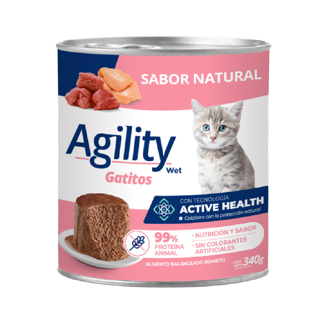 Lata Agility Gatito Cachorro Kitten