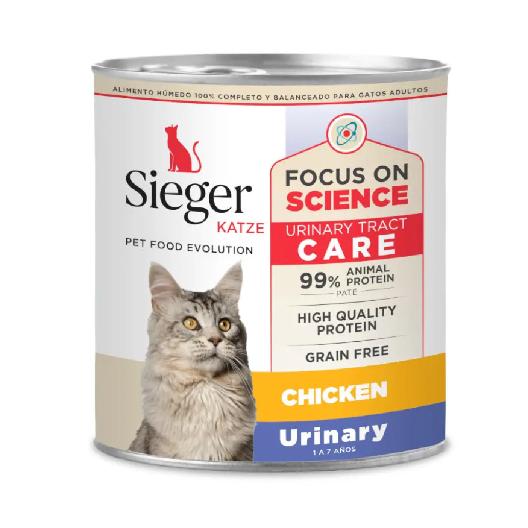 Lata Sieger Katze Gato Adulto Urinary sabor Pollo