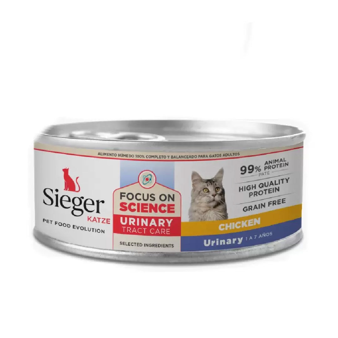 Lata Sieger Katze Gato Adulto Urinary sabor Pollo