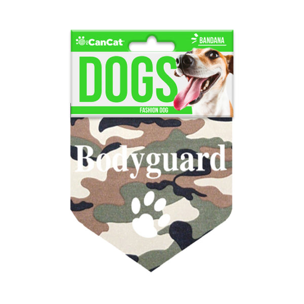 Pañuelo Bandana Dogs Fashion Militar