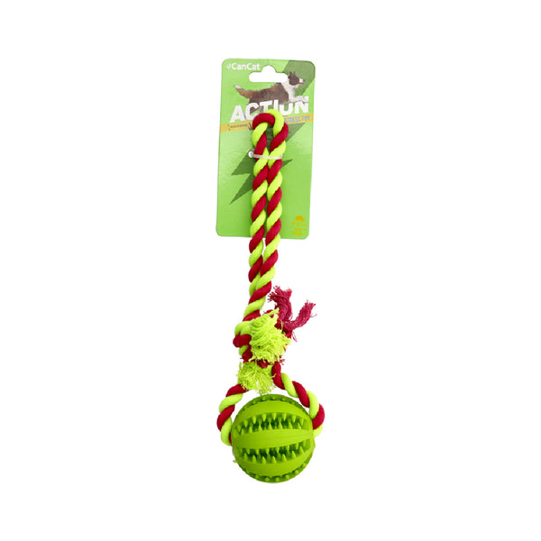 Pelota Action con Manija de Soga