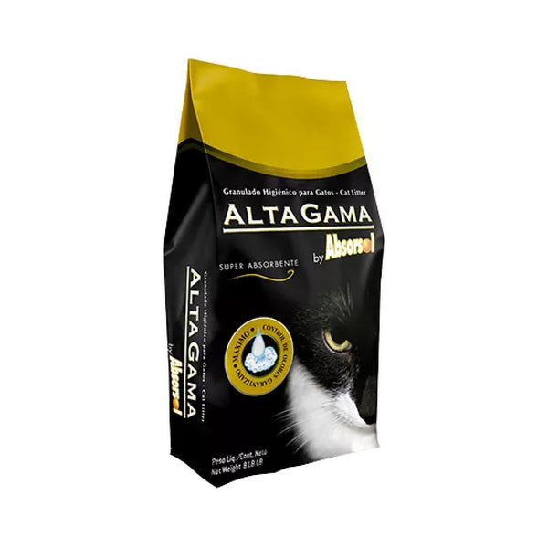 Piedras Sanitarias Gato Absorsol Alta Gama Negra