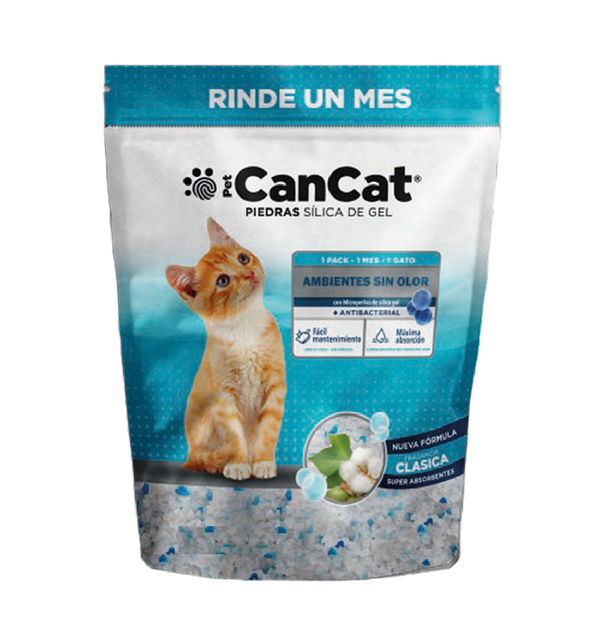 Piedras Sanitarias Gato CanCat Silica Gel Clasica