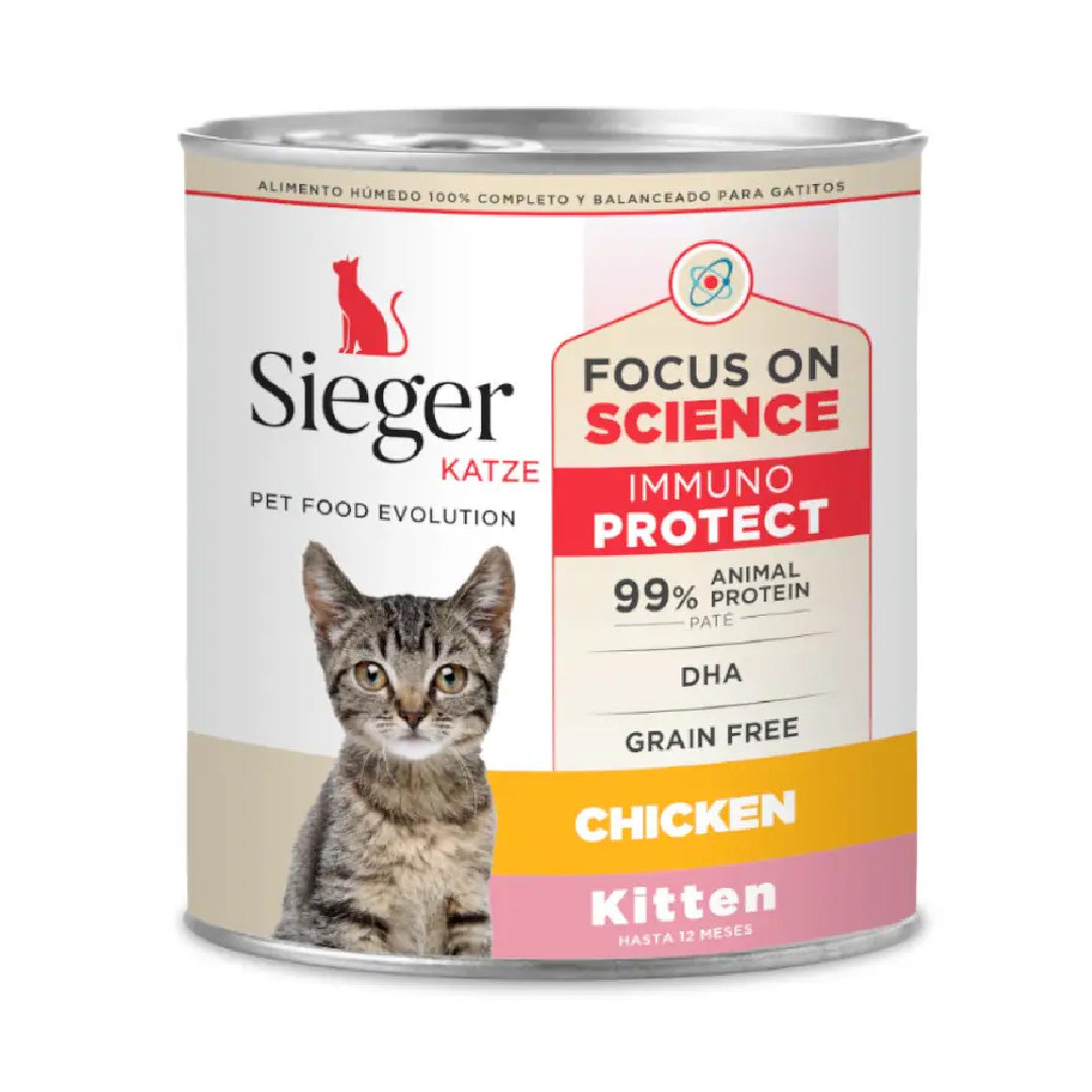 Lata Sieger Katze Gatito Kitten sabor Pollo